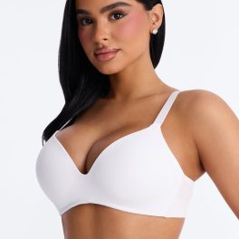 She's A Softie White Comfort Wirefree Bra