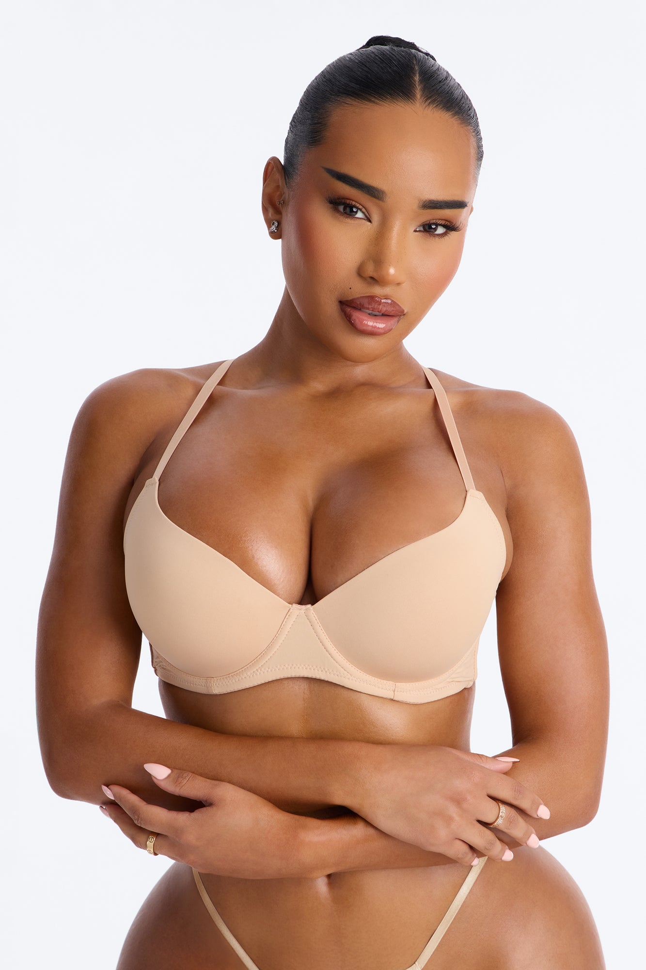 Safe Haven Nude Molded Cup T-Shirt Bra
