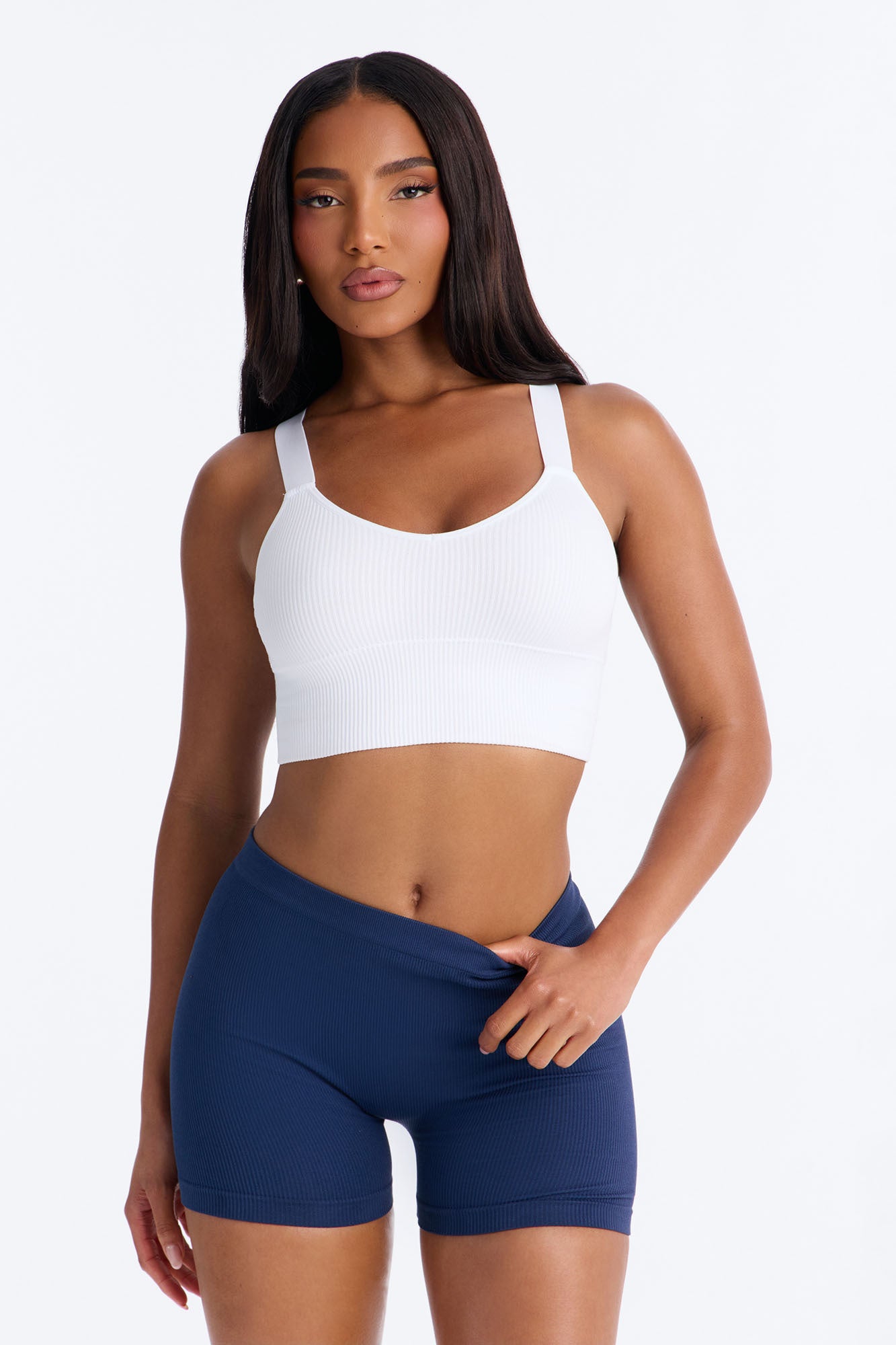 Verilunes White Seamless Comfort T-Shirt Bralette Bra