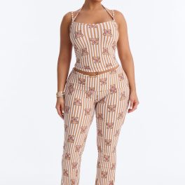 Cuddle With Me Brown Pajama Pant Set