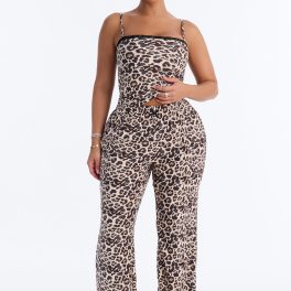Leopard Leopard Cami Pajama Pant Set