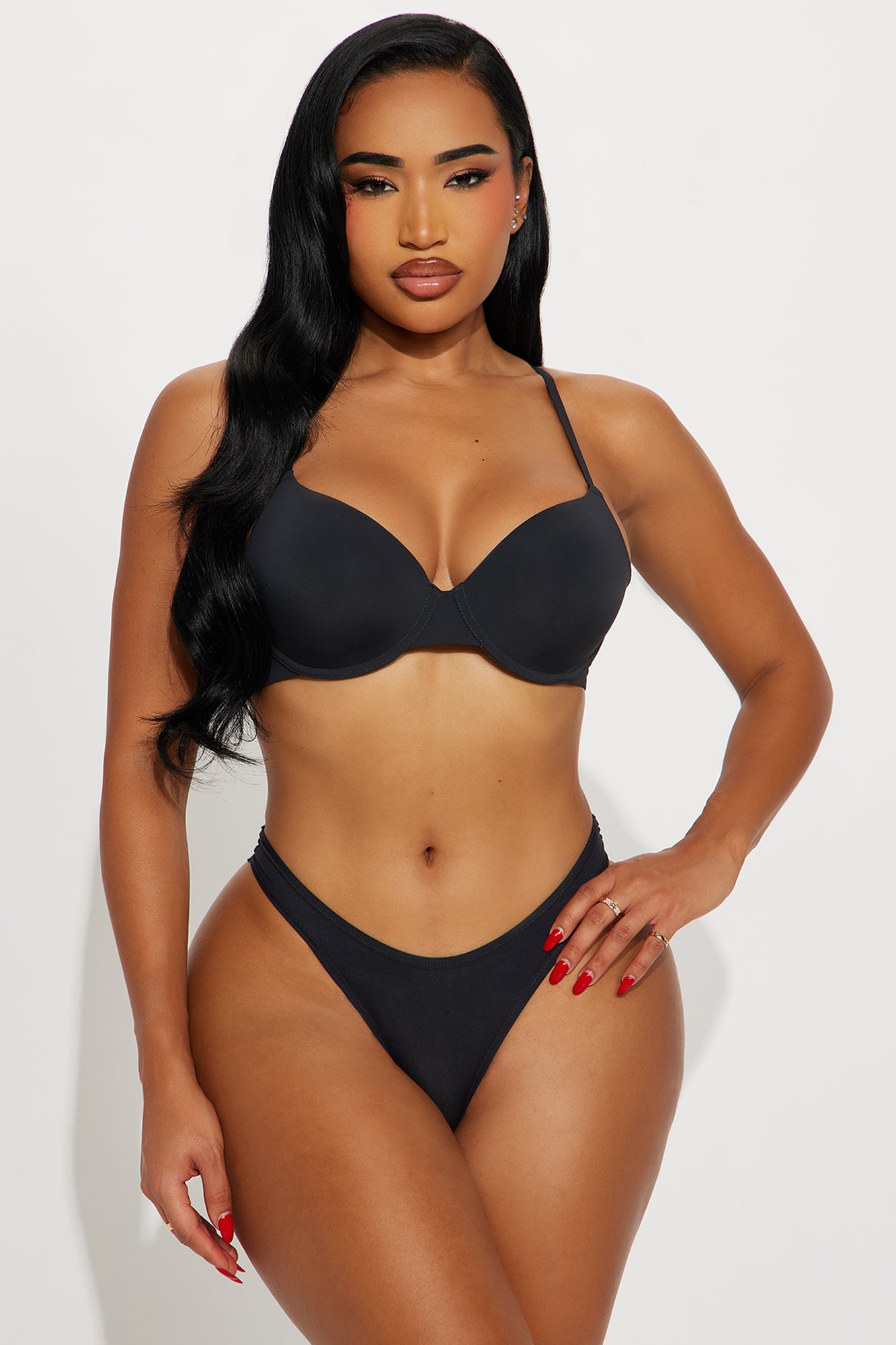 Black T Shirt Bra - Image 2