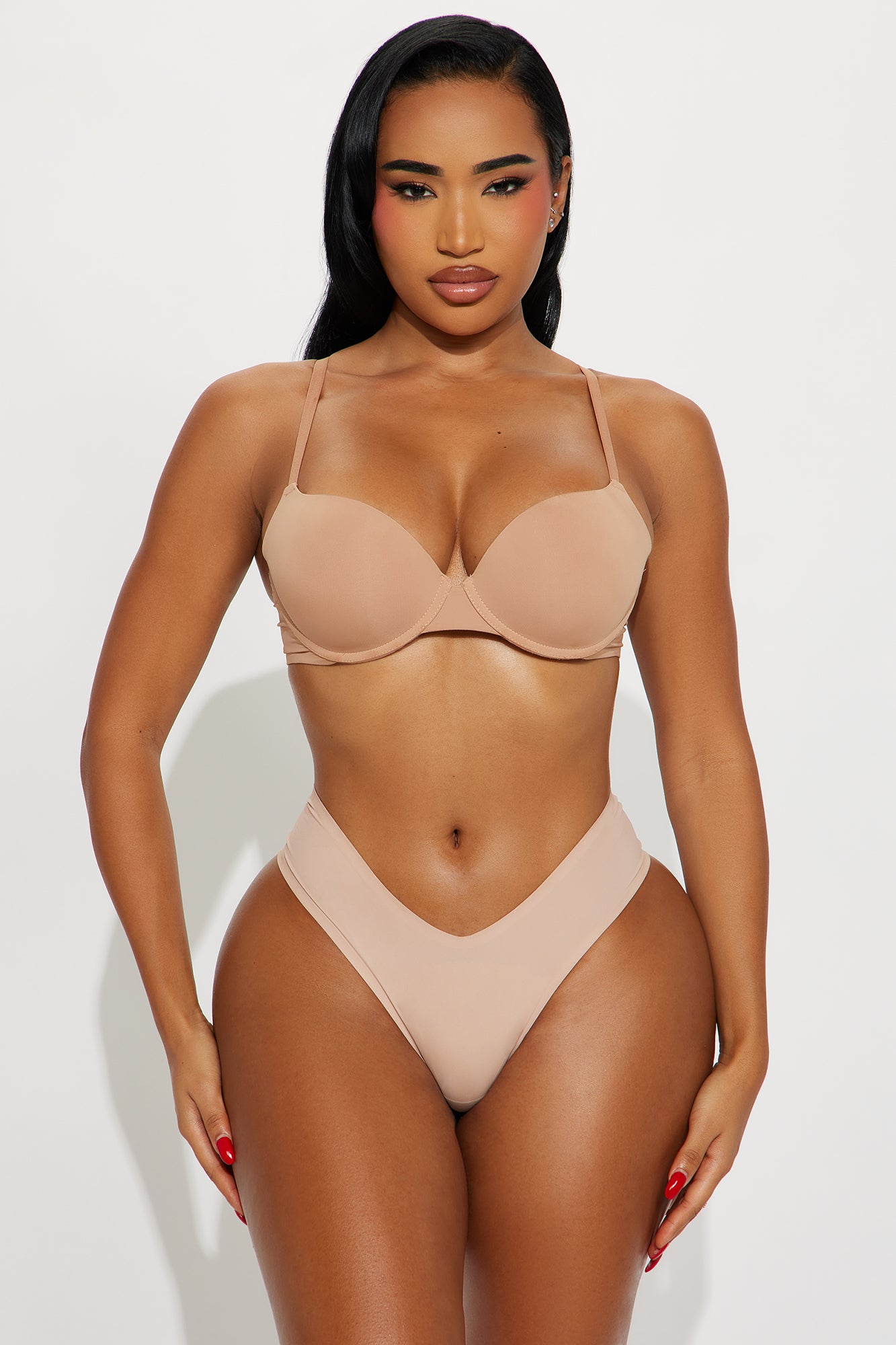 Nude Push Up Demi Bra - Image 2