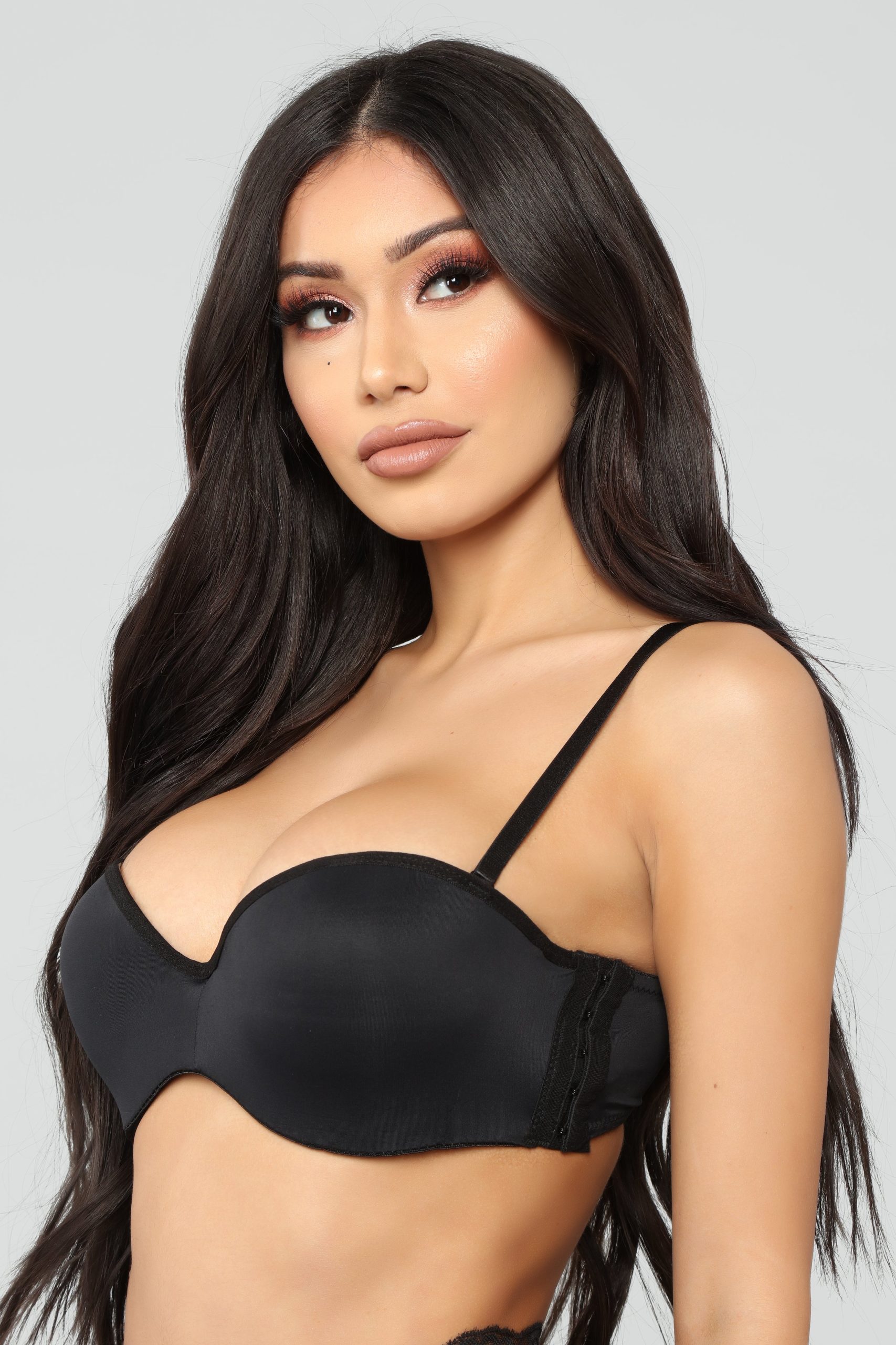 Nice And Easy Black Multi Way Strapless Bra - Image 3